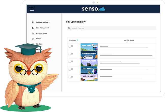 Safeguarding course library