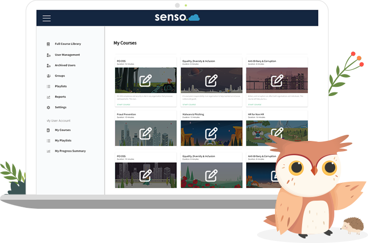 Personalised course library for your institution