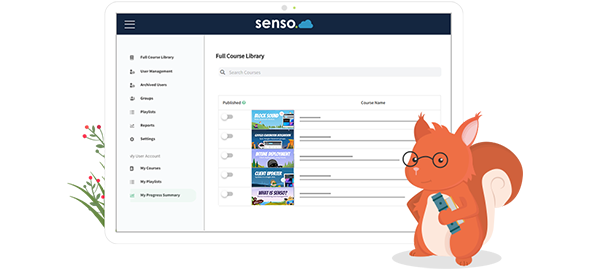 Senso Learn Learning Management System