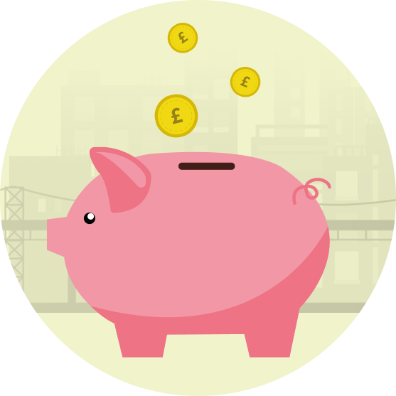 Senso Energy Saving Piggy Bank