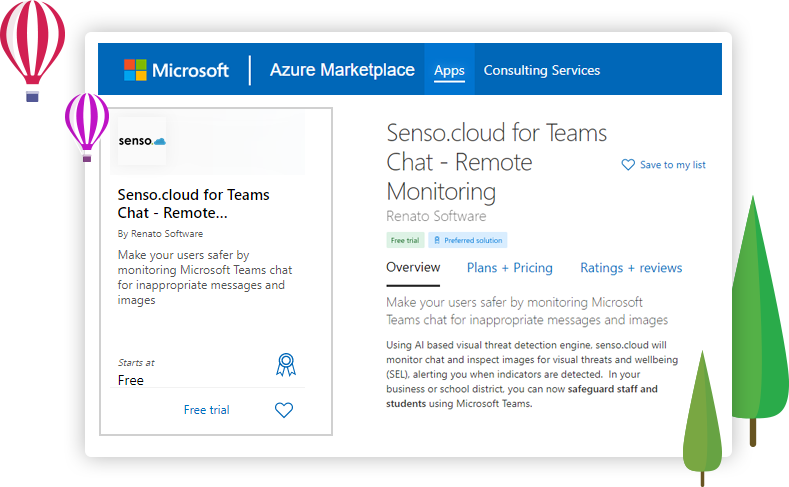 Senso Microsoft Azure Preferred Solutions