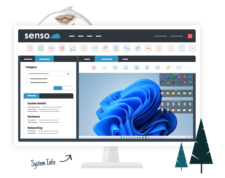 Senso Enterprise Cloud System Info